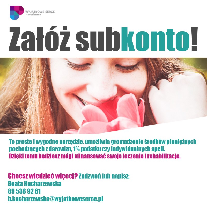 Załóż subkonto!